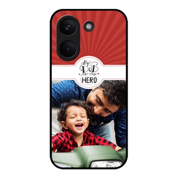 Poco X8 Pro 5G Custom Glass Phone Case - My Dad Hero Design