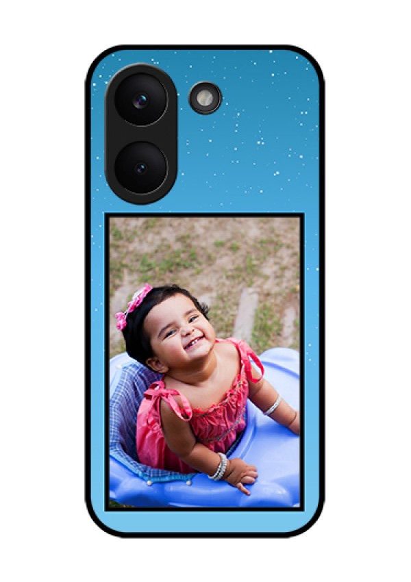 Poco X8 Pro 5G Custom Glass Phone Case - Wave Pattern Colorful Design