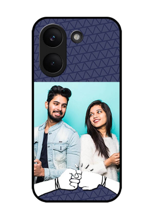 Poco X8 Pro 5G Custom Glass Phone Case - With Best Friends Design