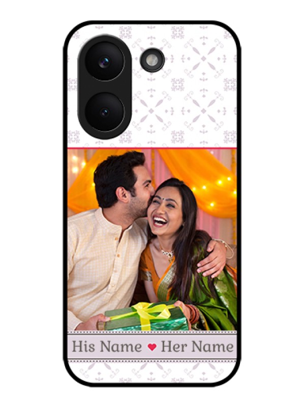 Custom Poco X8 Pro 5G Custom Glass Phone Case - With Photo And Ethnic Design