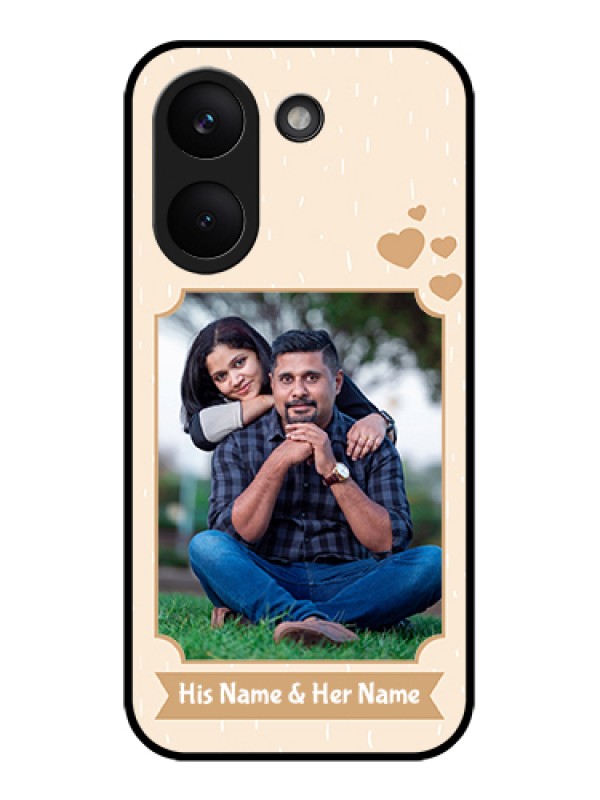 Custom Poco X8 Pro 5G Custom Glass Phone Case - With Confetti Love Design
