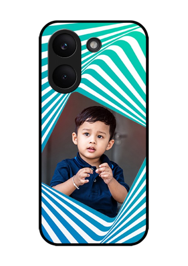 Poco X8 Pro 5G Custom Glass Phone Case - Abstract Spiral Design