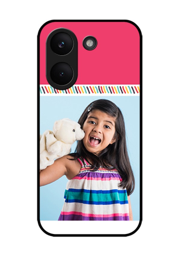Poco X8 Pro 5G Custom Glass Phone Case - Line Art Design