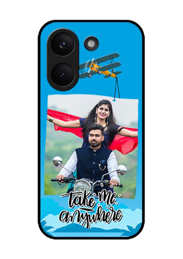 Poco X8 Pro 5G Custom Glass Phone Case - Traveller Design