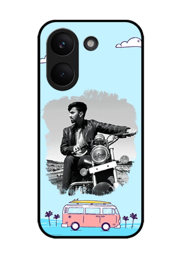 Poco X8 Pro 5G Custom Glass Phone Case - Travel & Adventure Design