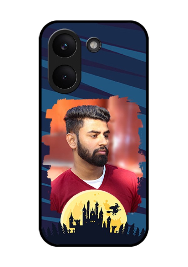 Poco X8 Pro 5G Custom Glass Phone Case - Halloween Witch Design