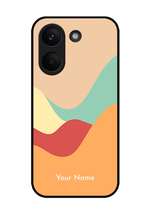 Poco X8 Pro 5G Custom Glass Phone Case - Ocean Waves Multi - Colour Design