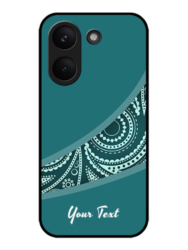 Custom Poco X8 Pro 5G Custom Glass Phone Case - Semi Visible Floral Design
