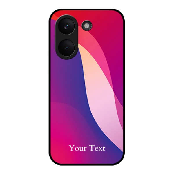 Poco X8 Pro 5G Custom Glass Phone Case - Digital Abstract Overlap Design Poco X8 Pro 5G Custom Glass Phone Case - Digital Abstract Overlap Design