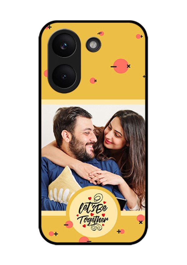 Poco X8 Pro 5G Custom Glass Phone Case - Lets Be Together Design