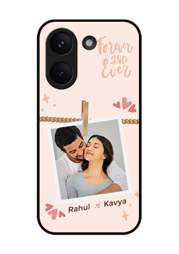 Poco X8 Pro 5G Custom Glass Phone Case - Forever And Ever Love Design