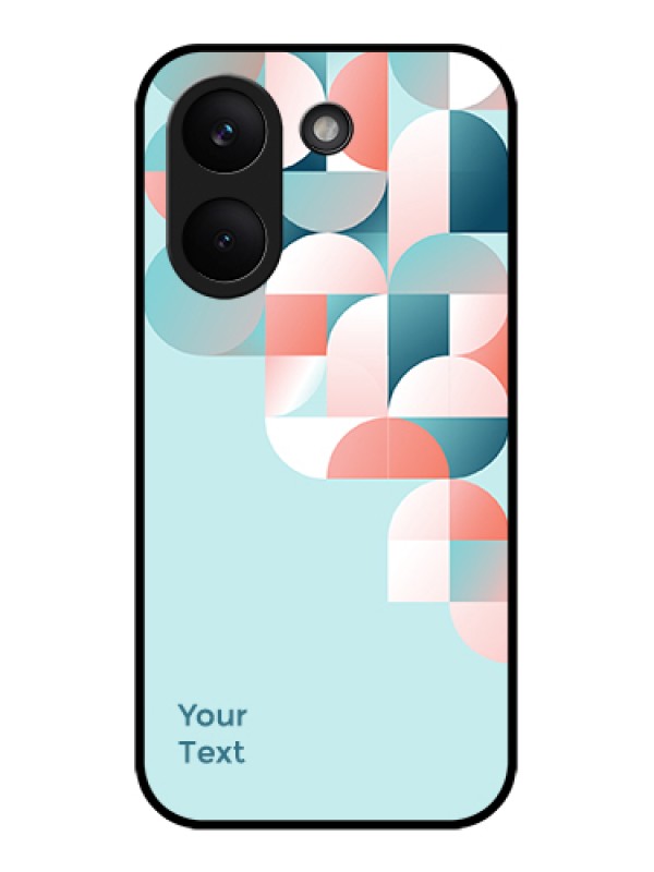 Custom Poco X8 Pro 5G Custom Glass Phone Case - Stylish Semi - Circle Pattern Design