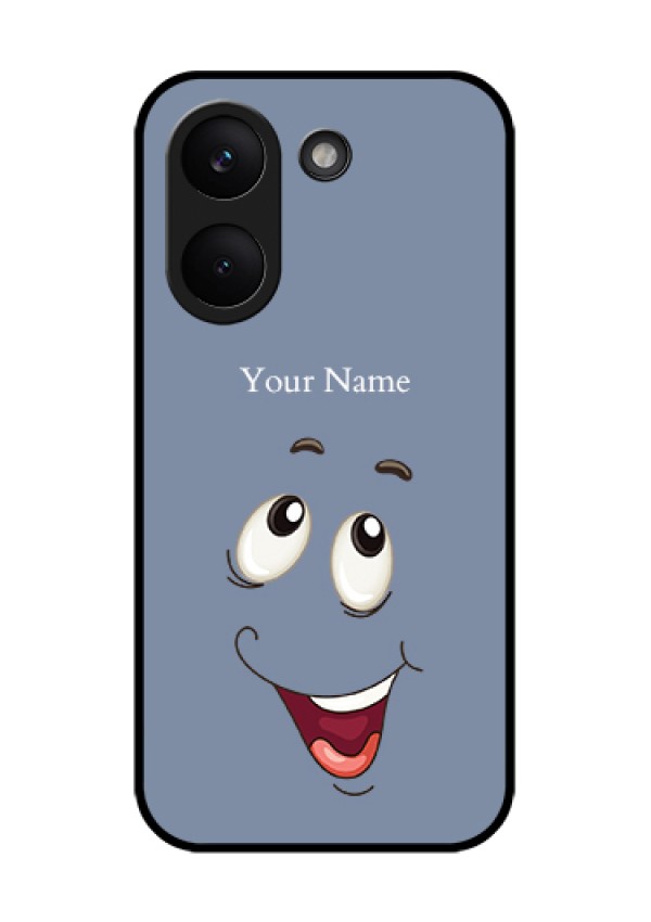Poco X8 Pro 5G Custom Glass Phone Case - Laughing Cartoon Face Design