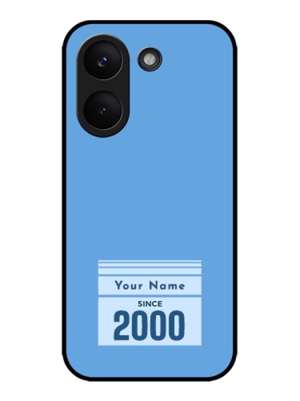 Custom Poco X8 Pro 5G Custom Glass Phone Case - Custom Year Of Birth Design