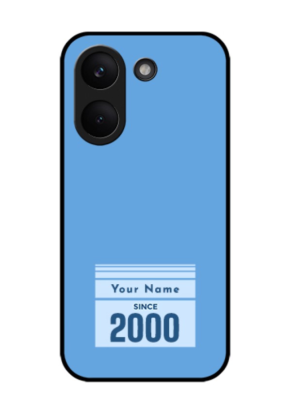 Poco X8 Pro 5G Custom Glass Phone Case - Custom Year Of Birth Design