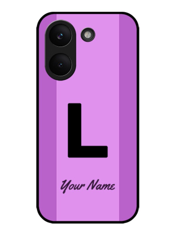 Custom Poco X8 Pro 5G Custom Glass Phone Case - Tricolor Custom Text Design