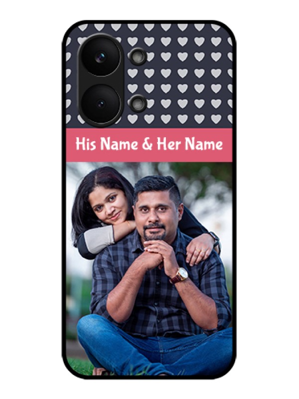 Custom Poco X8 Pro Max 5G Custom Glass Phone Case - Love Symbols Design