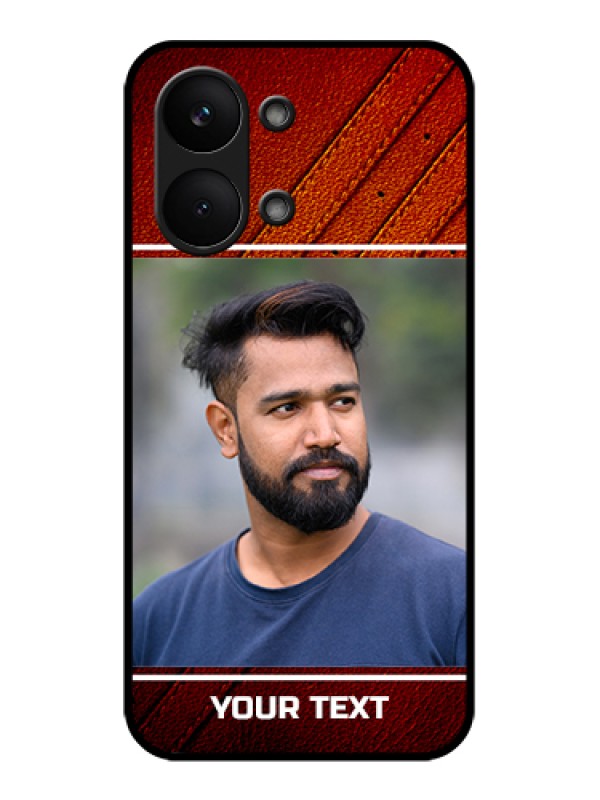 Custom Poco X8 Pro Max 5G Custom Glass Phone Case - Leather Phone Case Design