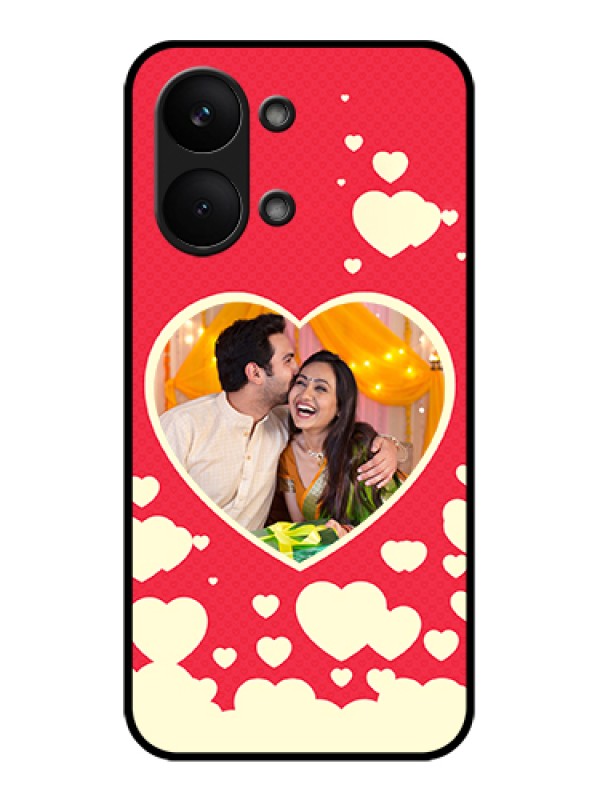 Custom Poco X8 Pro Max 5G Custom Glass Phone Case - Love Symbols Phone Cover Design