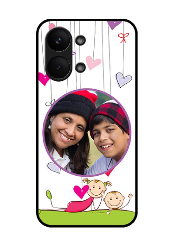 Poco X8 Pro Max 5G Custom Glass Phone Case - Cute Kids Phone Case Design