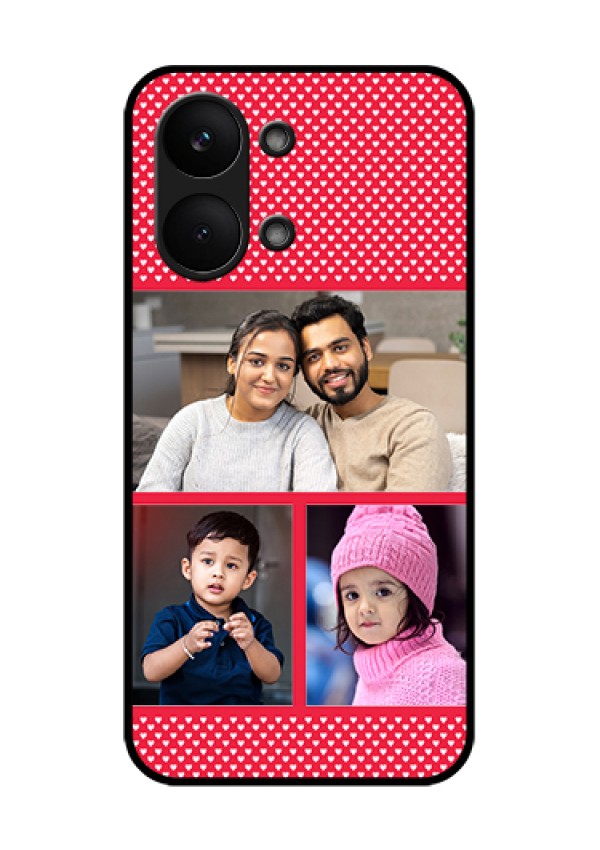 Poco X8 Pro Max 5G Custom Glass Phone Case - Bulk Photo Upload Design