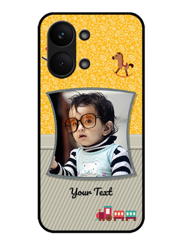 Custom Poco X8 Pro Max 5G Custom Glass Phone Case - Baby Picture Upload Design
