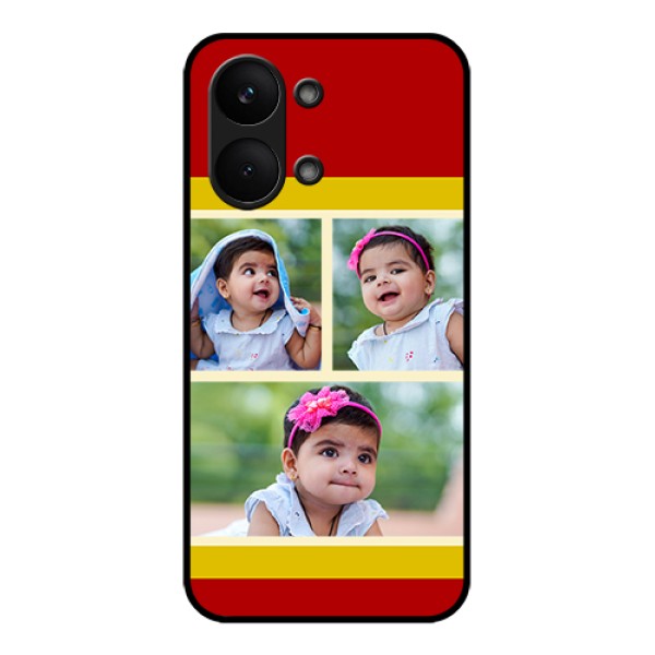Poco X8 Pro Max 5G Custom Glass Phone Case - Multiple Pic Upload Design Poco X8 Pro Max 5G Custom Glass Phone Case - Multiple Pic Upload Design
