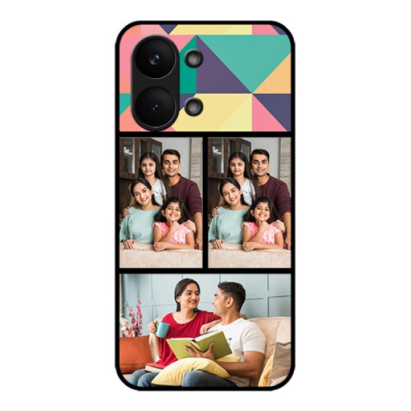 Poco X8 Pro Max 5G Custom Glass Phone Case - Bulk Pic Upload Design