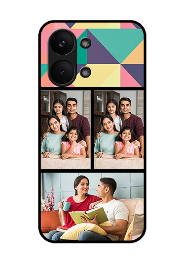Poco X8 Pro Max 5G Custom Glass Phone Case - Bulk Pic Upload Design