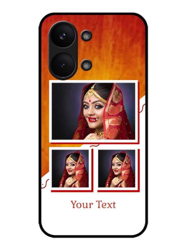 Custom Poco X8 Pro Max 5G Custom Glass Phone Case - Wedding Memories Design