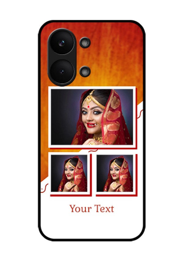 Poco X8 Pro Max 5G Custom Glass Phone Case - Wedding Memories Design