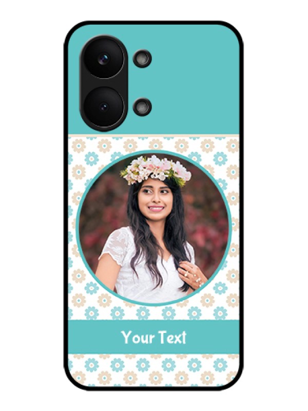 Custom Poco X8 Pro Max 5G Custom Glass Phone Case - Beautiful Flowers Design