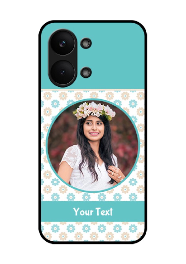 Poco X8 Pro Max 5G Custom Glass Phone Case - Beautiful Flowers Design