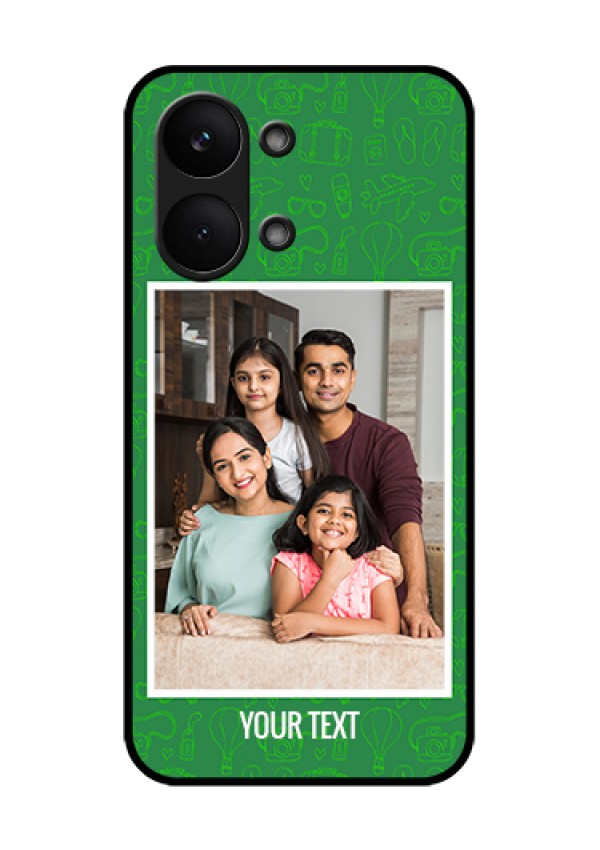Poco X8 Pro Max 5G Custom Glass Phone Case - Picture Upload Design