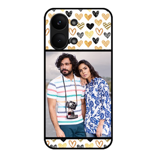 Poco X8 Pro Max 5G Custom Glass Phone Case - Love Symbol Design