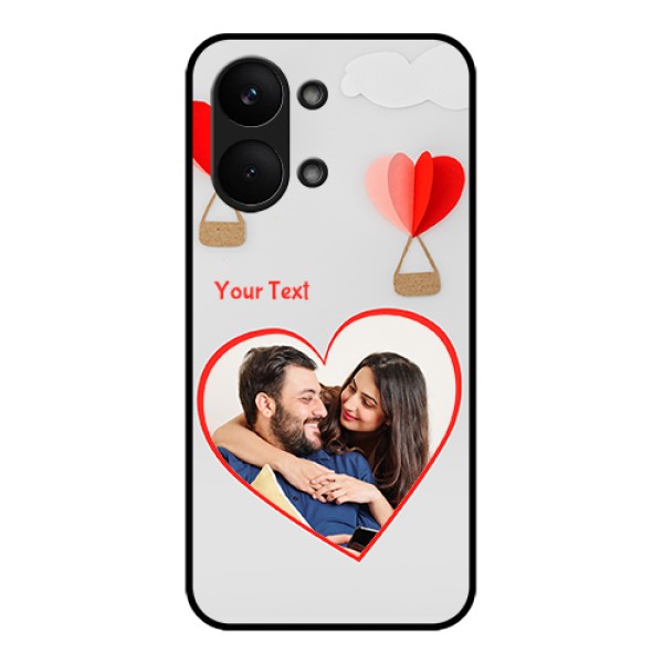 Poco X8 Pro Max 5G Custom Glass Phone Case - Parachute Love Design