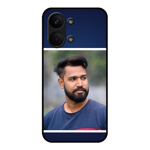 Poco X8 Pro Max 5G Custom Glass Phone Case - Simple Royal Blue Design Poco X8 Pro Max 5G Custom Glass Phone Case - Simple Royal Blue Design