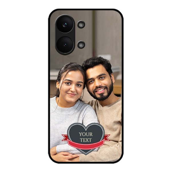 Poco X8 Pro Max 5G Custom Glass Phone Case - Just Married Couple Design Poco X8 Pro Max 5G Custom Glass Phone Case - Just Married Couple Design