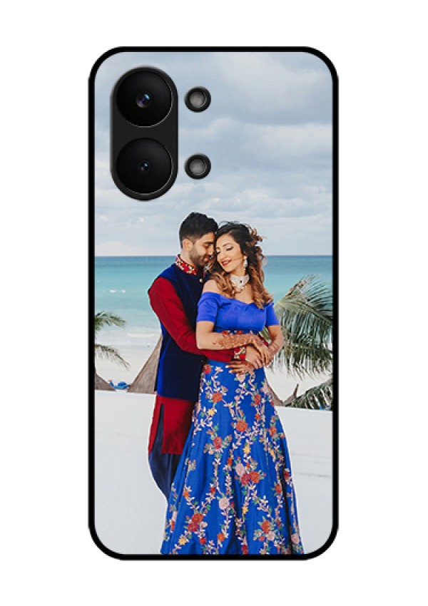 Poco X8 Pro Max 5G Custom Glass Phone Case - Upload Full Picture Design