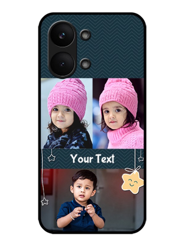 Custom Poco X8 Pro Max 5G Custom Glass Phone Case - Hanging Stars Design