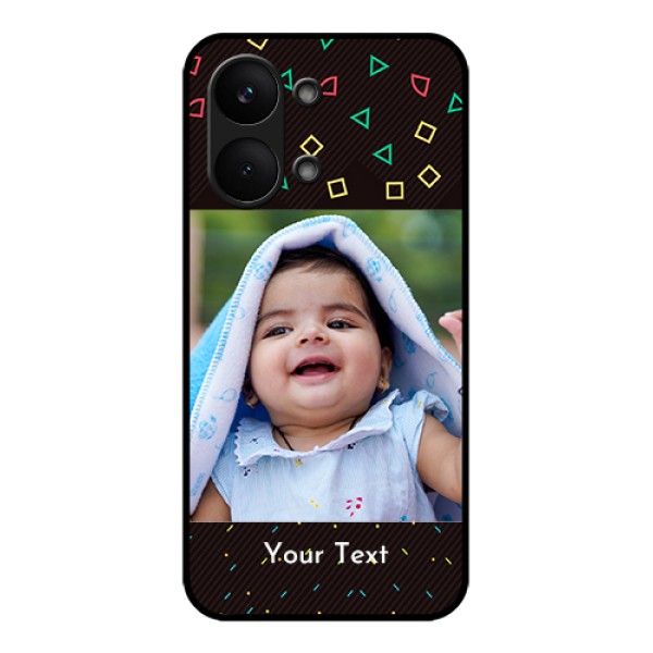 Poco X8 Pro Max 5G Custom Glass Phone Case - With Confetti Birthday Design Poco X8 Pro Max 5G Custom Glass Phone Case - With Confetti Birthday Design
