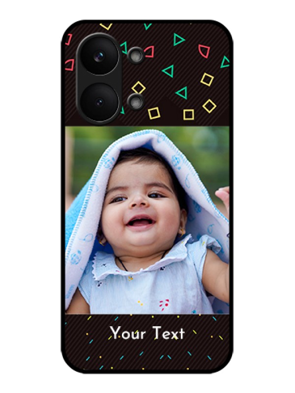 Custom Poco X8 Pro Max 5G Custom Glass Phone Case - With Confetti Birthday Design