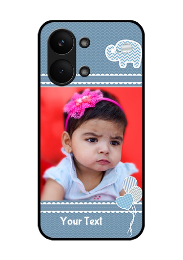 Poco X8 Pro Max 5G Custom Glass Phone Case - With Kids Pattern Design