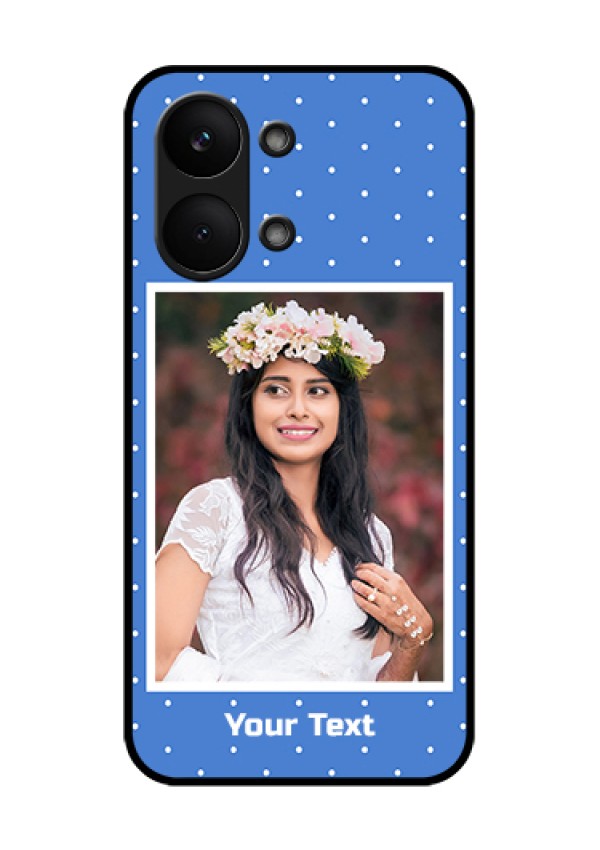 Poco X8 Pro Max 5G Custom Glass Phone Case - Polka Dots Design