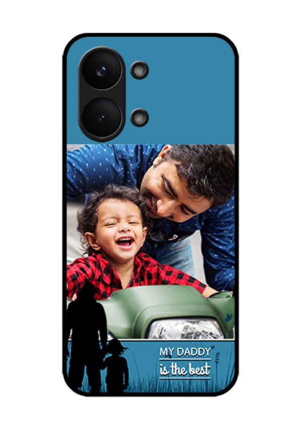 Poco X8 Pro Max 5G Custom Glass Phone Case - Best Dad Design