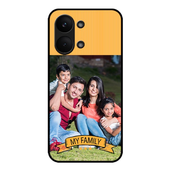 Poco X8 Pro Max 5G Custom Glass Phone Case - My Family Design