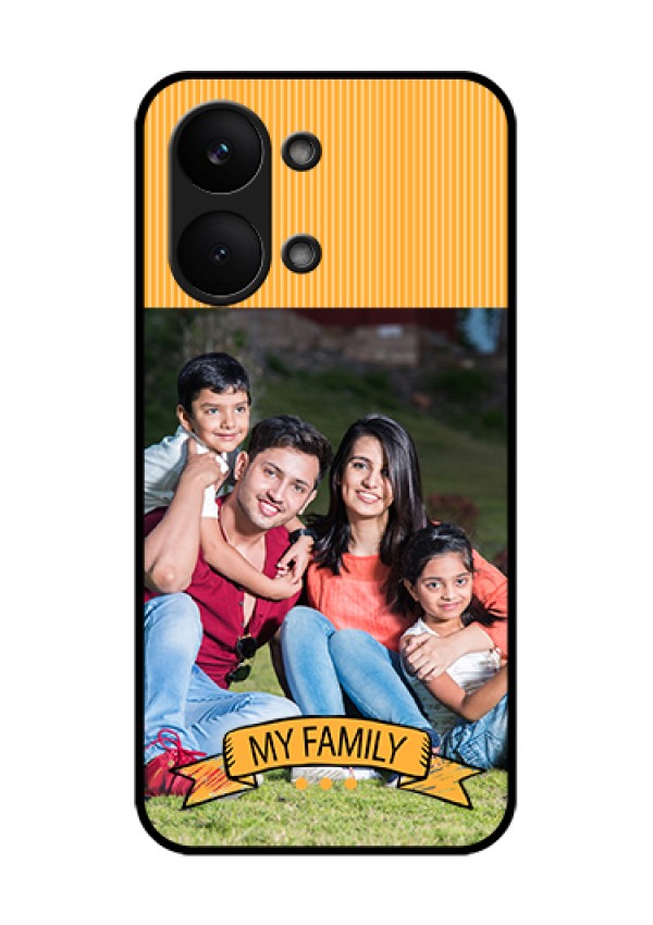 Poco X8 Pro Max 5G Custom Glass Phone Case - My Family Design