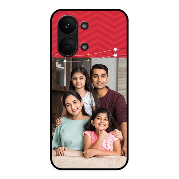 Poco X8 Pro Max 5G Custom Glass Phone Case - Happy Family Design