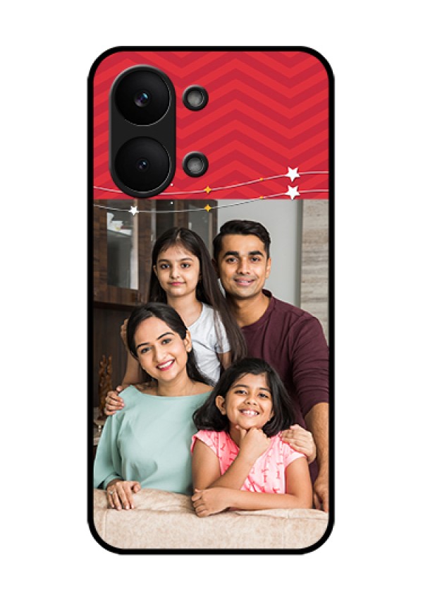 Poco X8 Pro Max 5G Custom Glass Phone Case - Happy Family Design