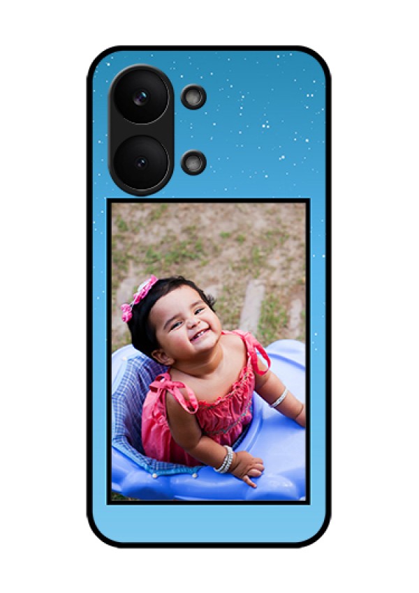 Poco X8 Pro Max 5G Custom Glass Phone Case - Wave Pattern Colorful Design